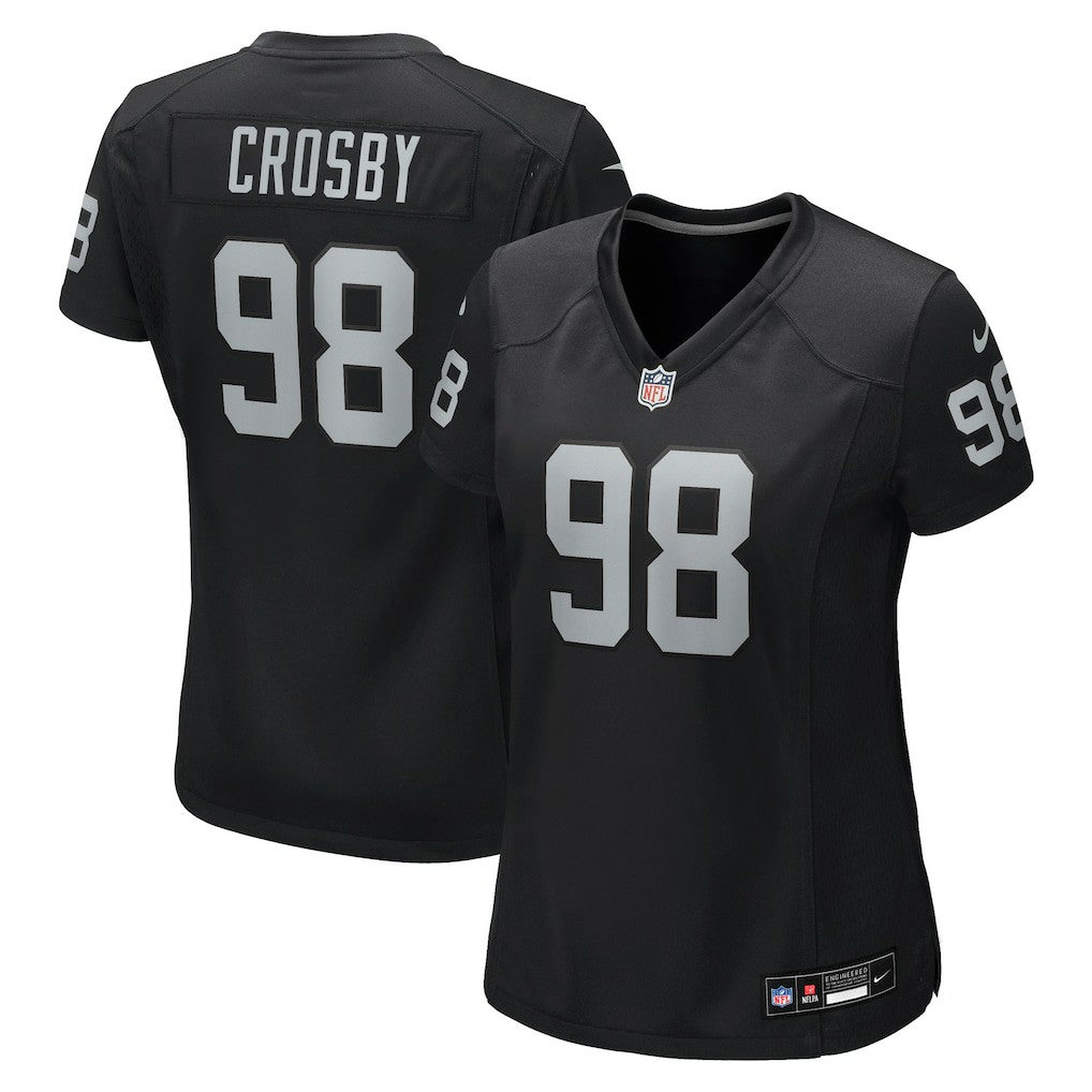 Nike Maxx Crosby Las Vegas Raiders Women's Jersey Black