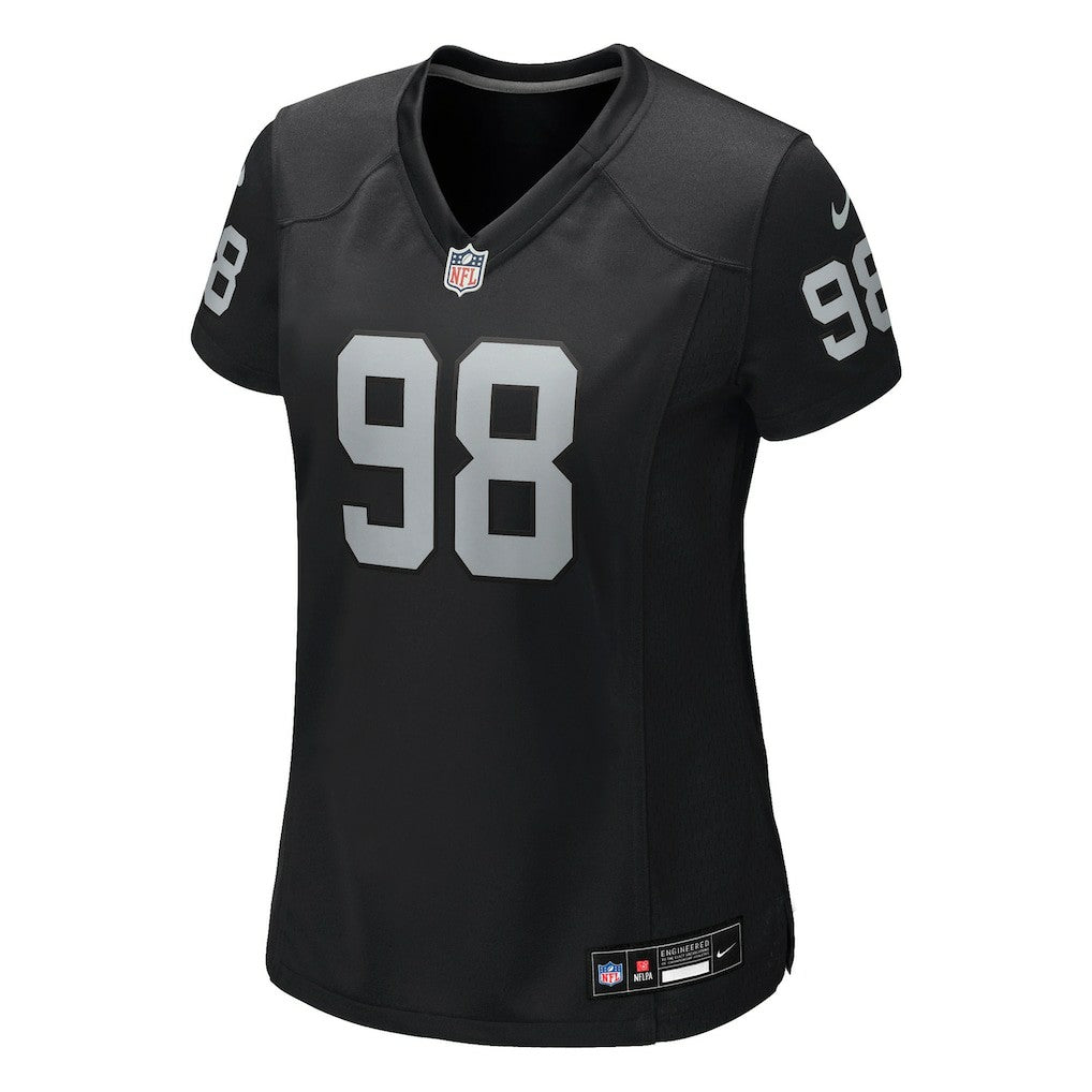 Nike Maxx Crosby Las Vegas Raiders Women's Jersey Black
