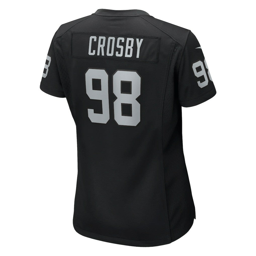 Nike Maxx Crosby Las Vegas Raiders Women's Jersey Black