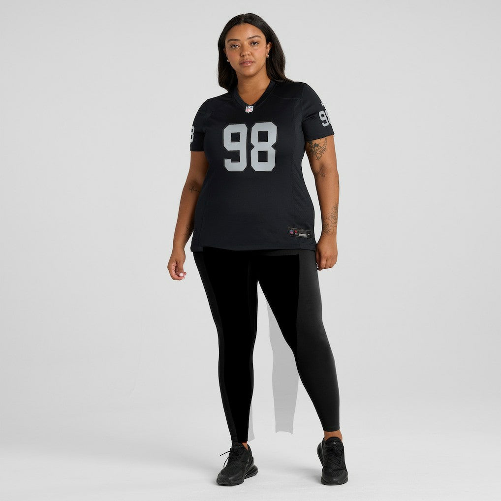 Nike Maxx Crosby Las Vegas Raiders Women's Jersey Black