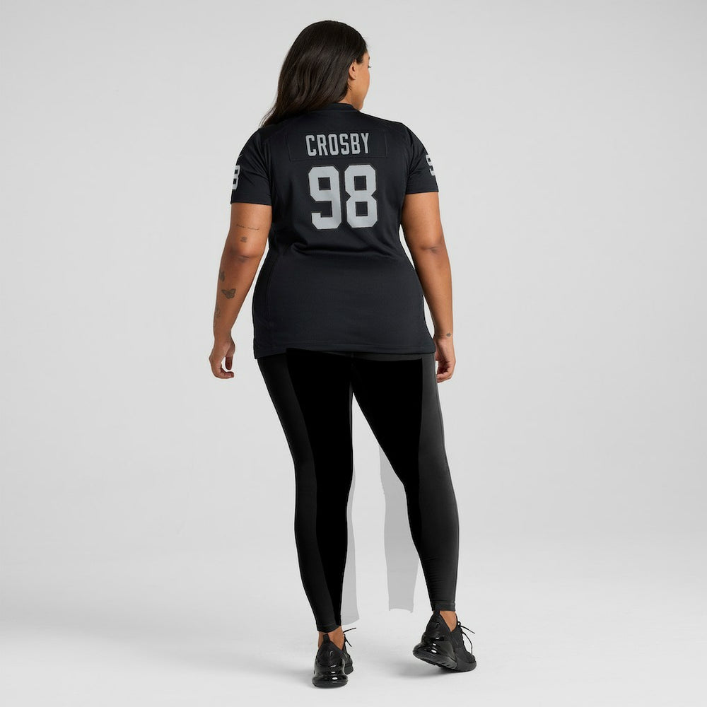 Nike Maxx Crosby Las Vegas Raiders Women's Jersey Black