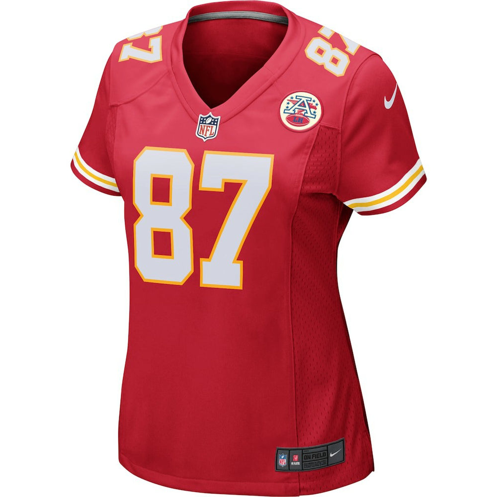 Nike Travis Kelce Kansas City Chiefs Women's Game Jersey Red