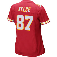 Nike Travis Kelce Kansas City Chiefs Women's Game Jersey Red