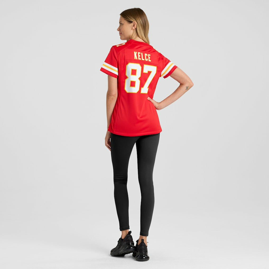 Nike Travis Kelce Kansas City Chiefs Women's Game Jersey Red