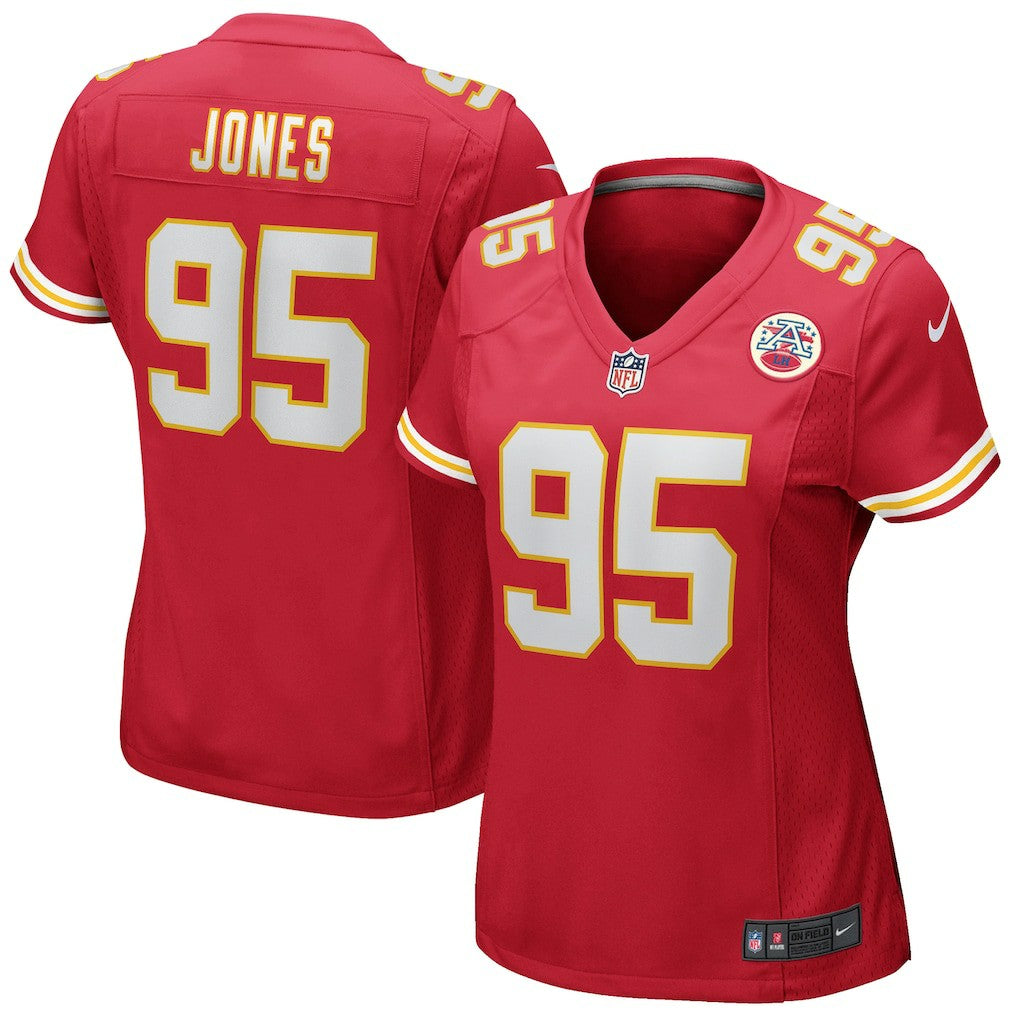 Nike Chris Jones Kansas City Chiefs Women's Game Jersey Red