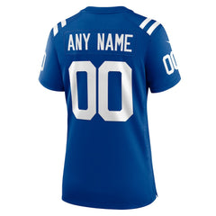 Nike Indianapolis Colts Women's Custom Game Jersey Royal