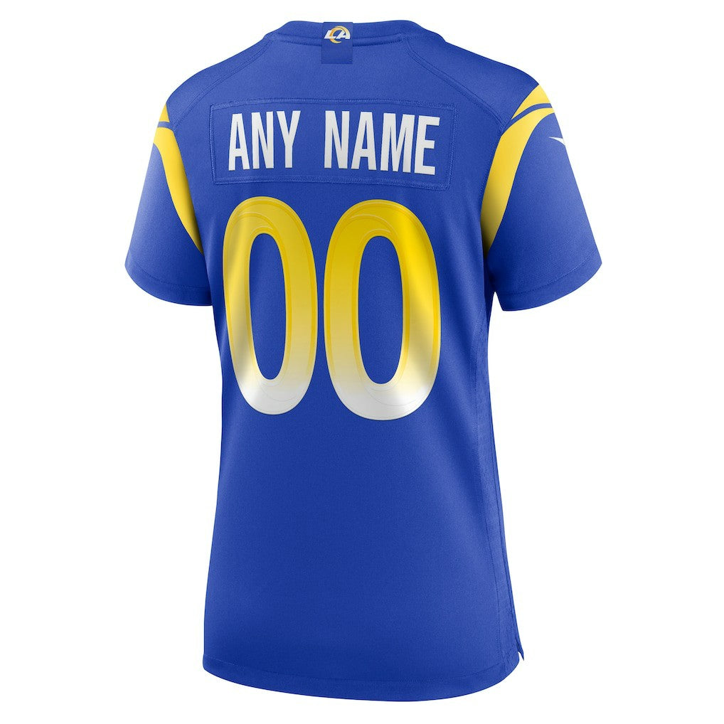 Nike Los Angeles Rams Women's Custom Game Jersey Royal