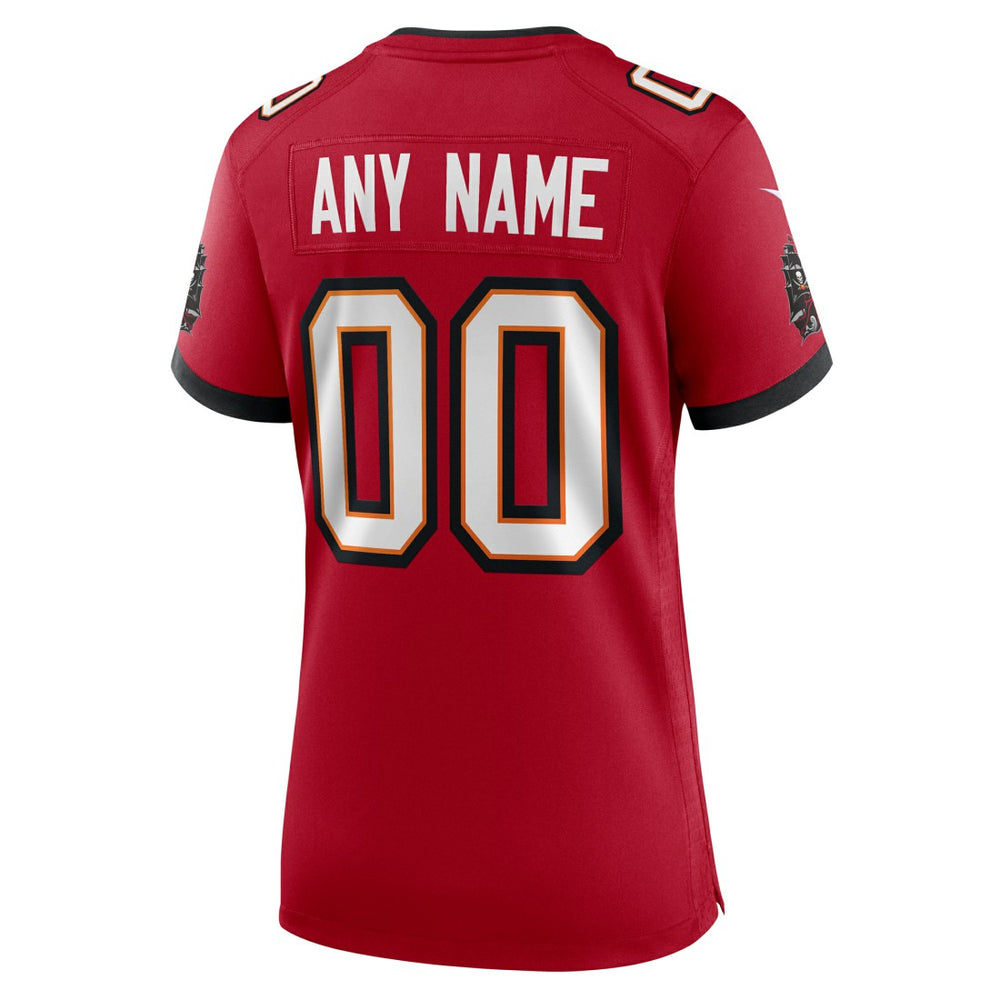 Nike Tampa Bay Buccaneers Women's Custom Game Jersey Red