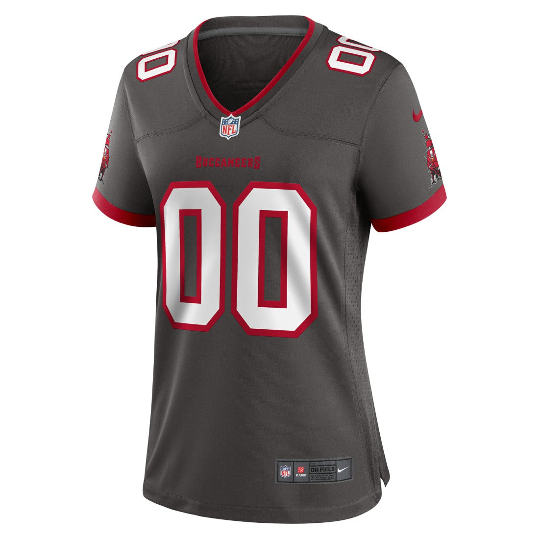 Nike Tampa Bay Buccaneers Women's Alternate Custom Game Jersey Pewter