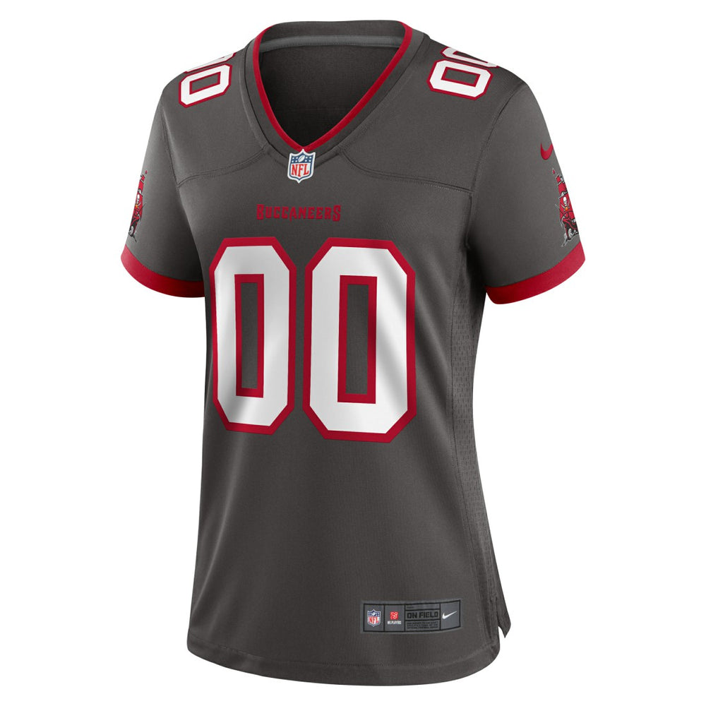 Nike Tampa Bay Buccaneers Women's Alternate Custom Game Jersey Pewter