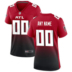Nike Atlanta Falcons Women's Alternate Custom Game Jersey Red
