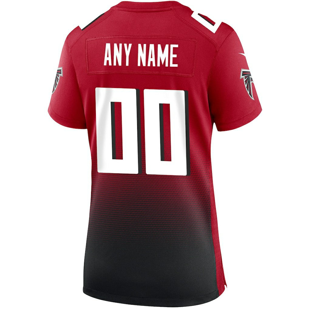 Nike Atlanta Falcons Women's Alternate Custom Game Jersey Red