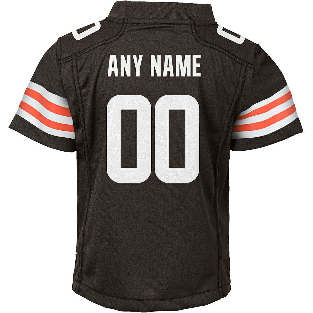 Nike Cleveland Browns Youth Custom Game Jersey Brown
