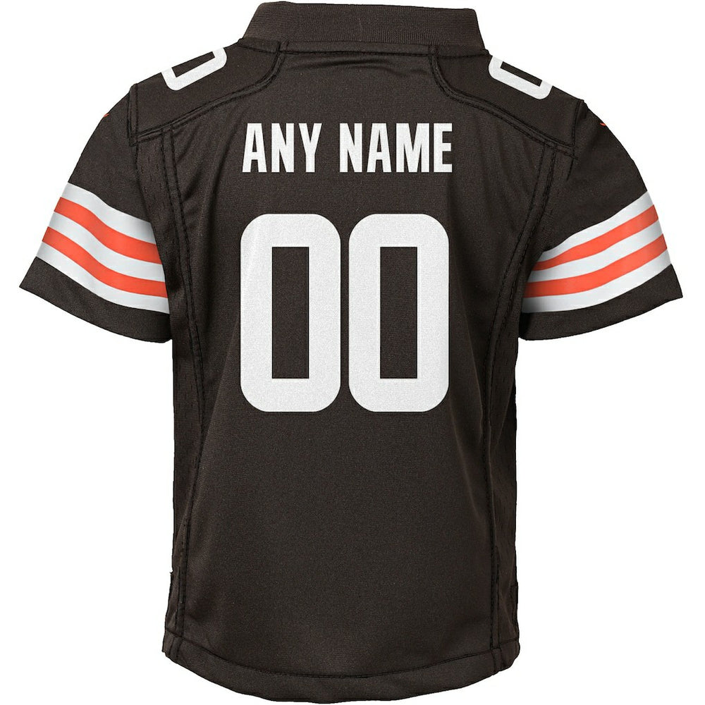 Nike Cleveland Browns Youth Custom Game Jersey Brown