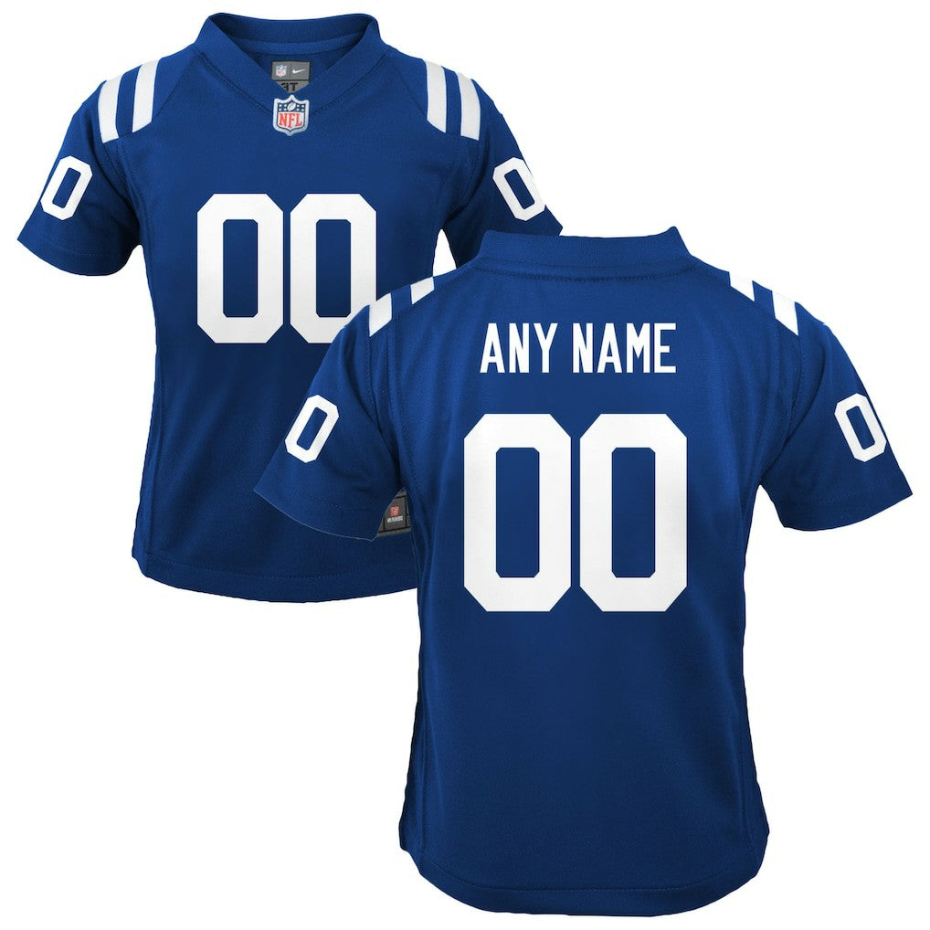 Nike Indianapolis Colts Youth Custom Game Jersey Royal