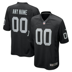 Nike Las Vegas Raiders Youth Custom Game Jersey Black