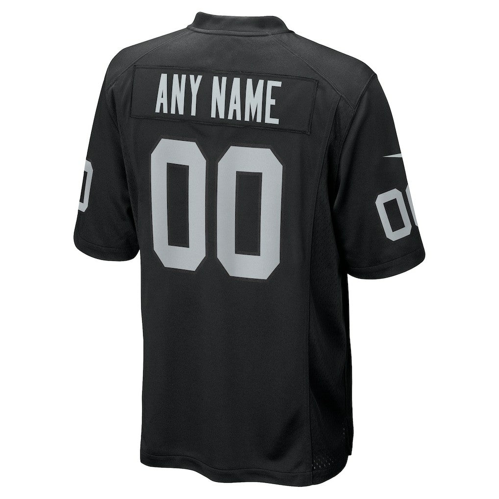 Nike Las Vegas Raiders Youth Custom Game Jersey Black