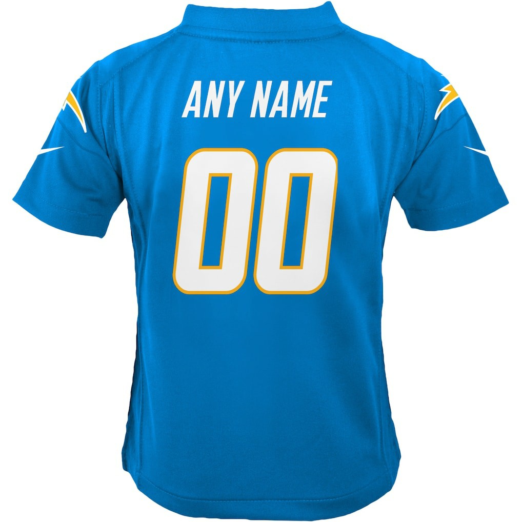 Nike Los Angeles Chargers Youth Custom Game Jersey Powder Blue