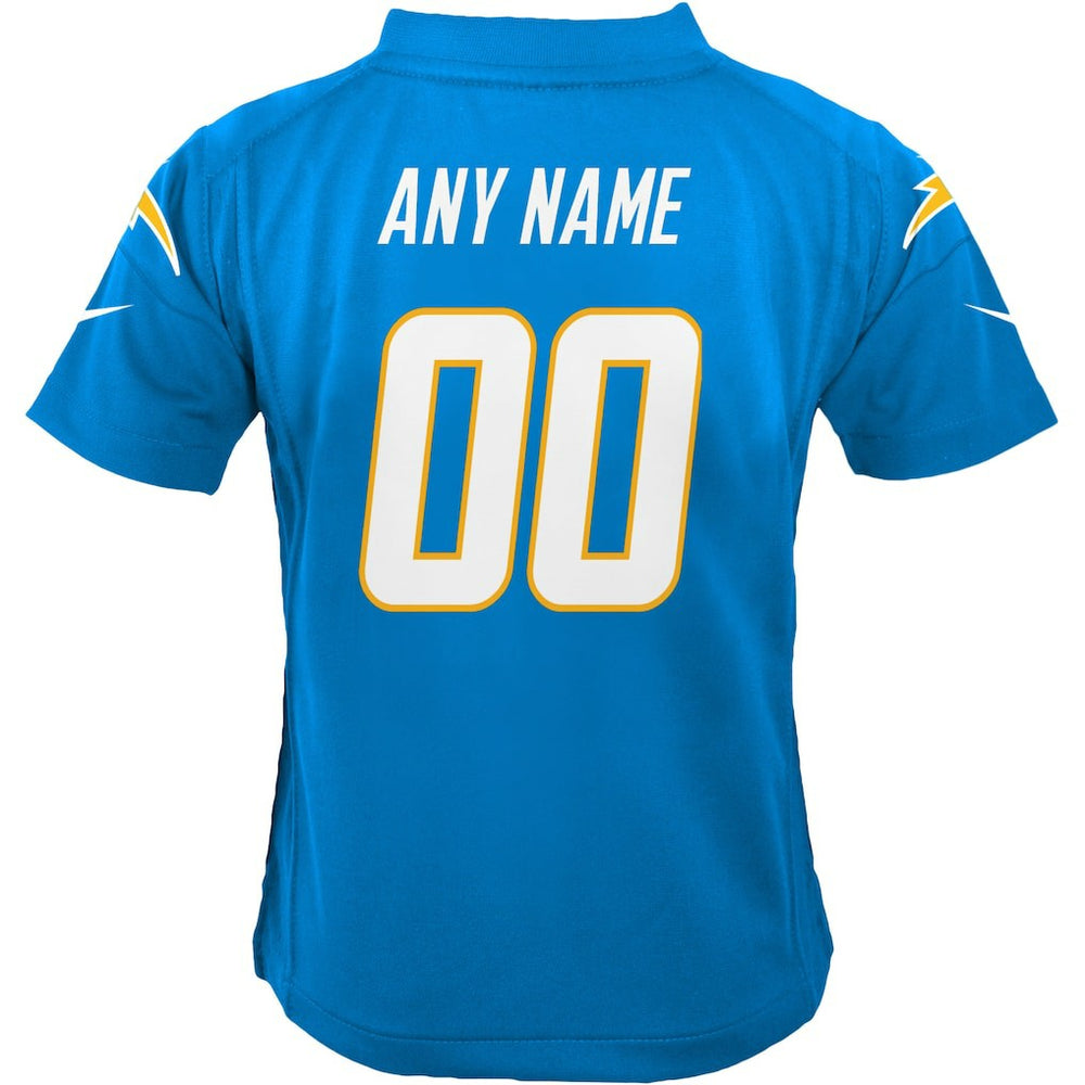 Nike Los Angeles Chargers Youth Custom Game Jersey Powder Blue