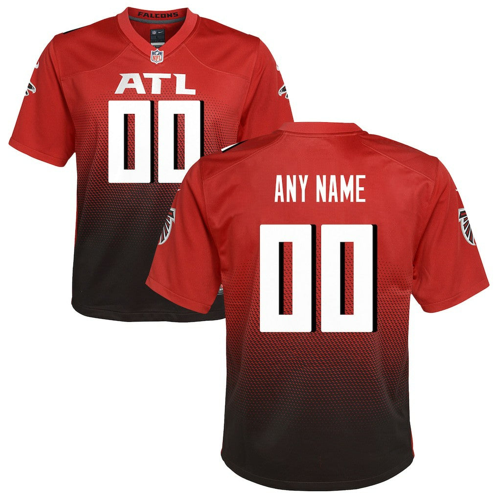 Nike Atlanta Falcons Youth Alternate Custom Game Jersey Red