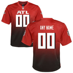 Nike Atlanta Falcons Youth Alternate Custom Game Jersey Red