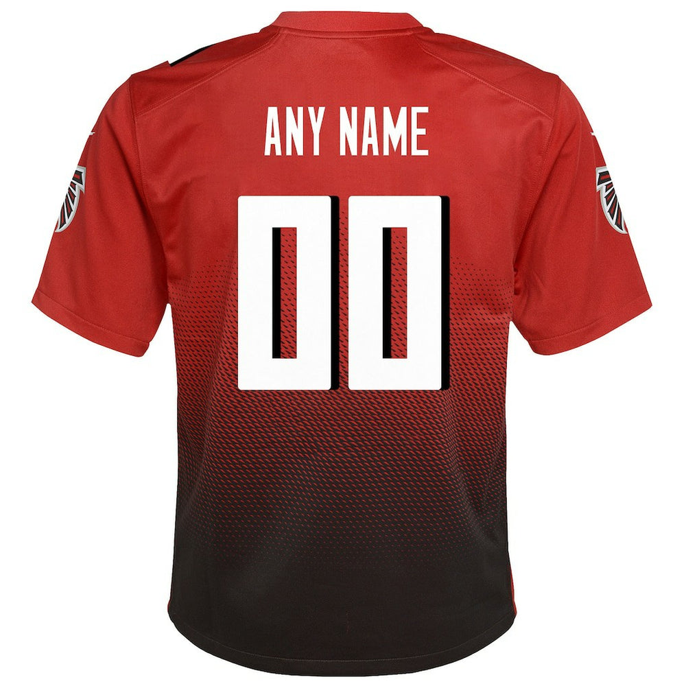 Nike Atlanta Falcons Youth Alternate Custom Game Jersey Red