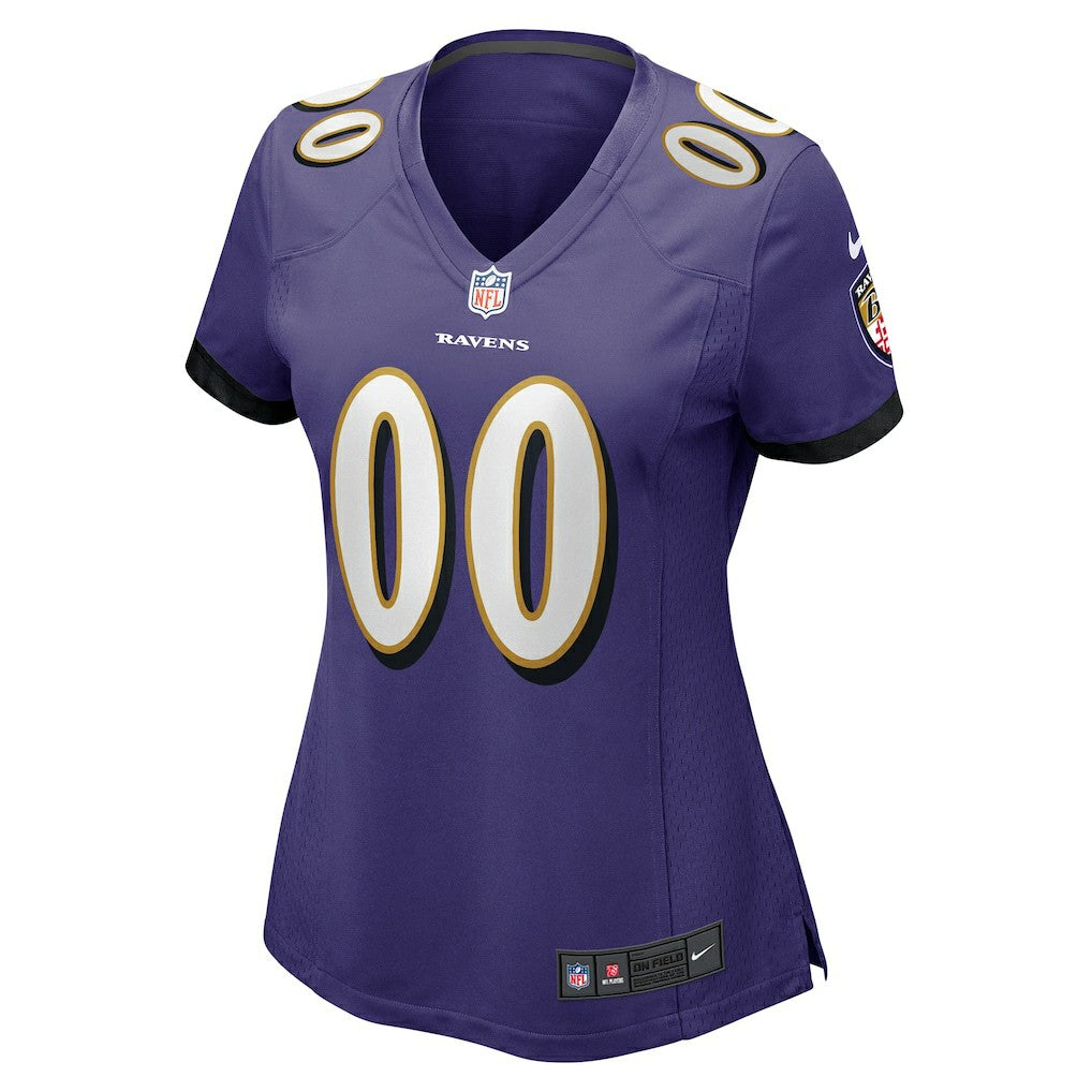 Nike Baltimore Ravens Women's Custom Game Jersey Purple