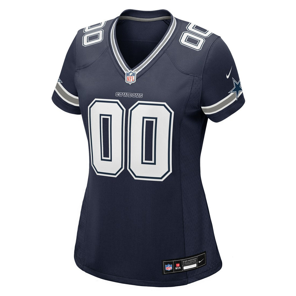 Nike Dallas Cowboys Women's Custom Game Jersey Navy