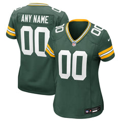 Nike Green Bay Packers Women's Custom Game Jersey Green