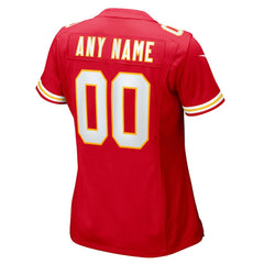 Nike Kansas City Chiefs Women's Custom Game Jersey Red