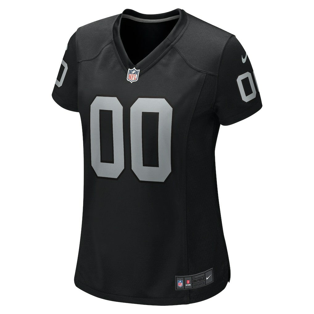 Nike Las Vegas Raiders Women's Custom Game Jersey Black
