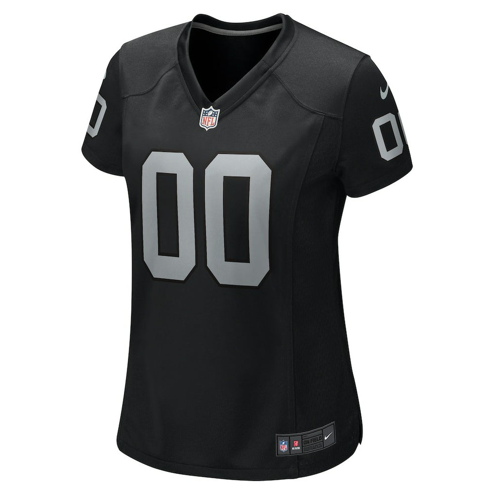 Nike Las Vegas Raiders Women's Custom Game Jersey Black