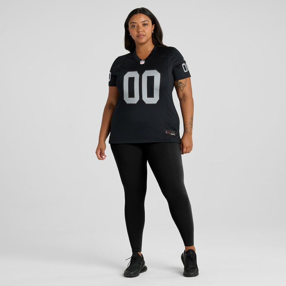 Nike Las Vegas Raiders Women's Custom Game Jersey Black