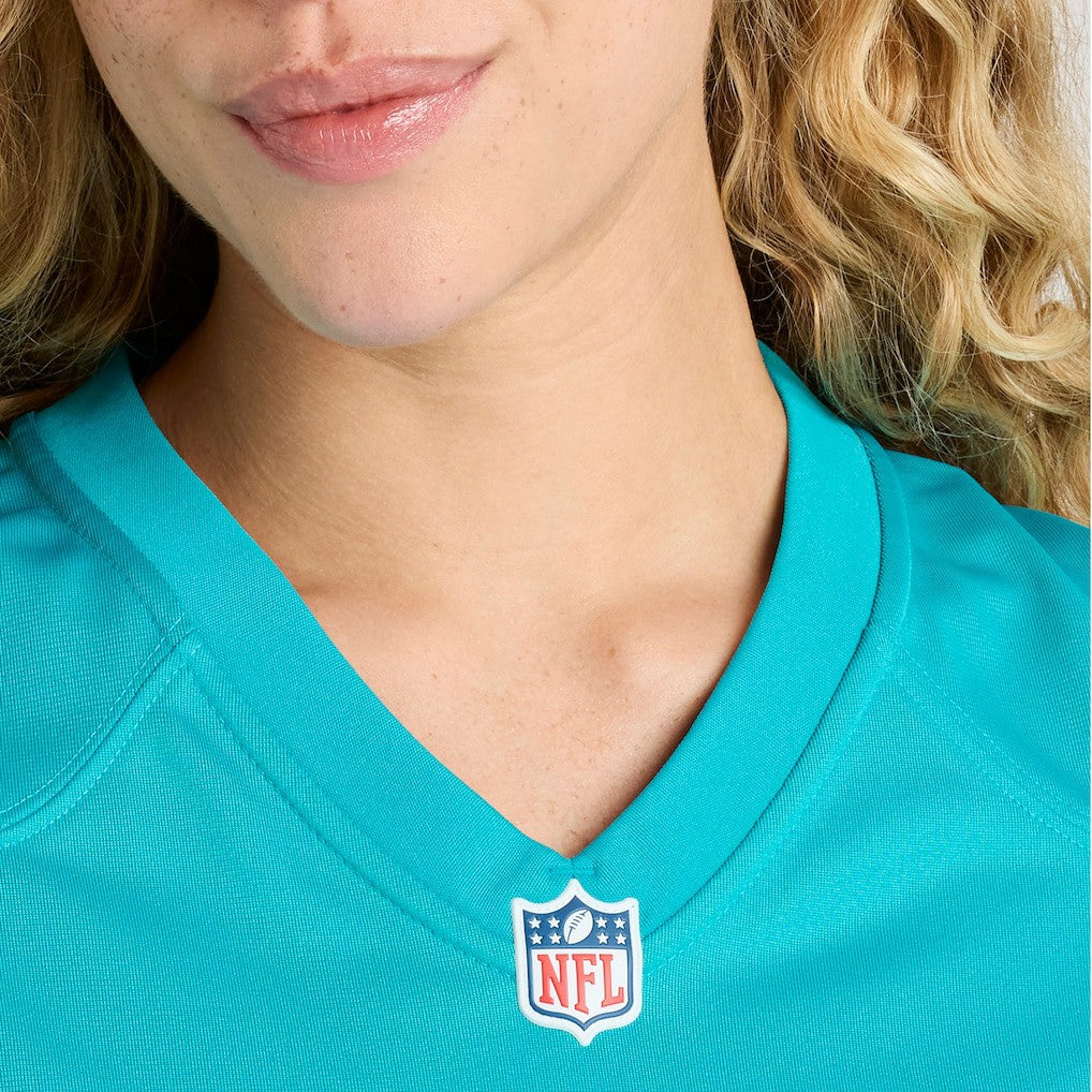 Nike Miami Dolphins Women's Custom Game Jersey Aqua