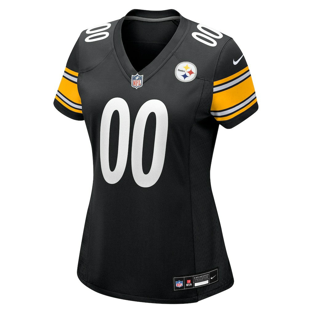 Nike Pittsburgh Steelers Women's Custom Game Jersey Black