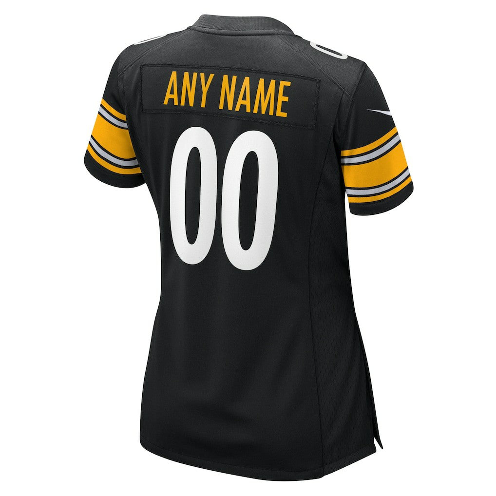 Nike Pittsburgh Steelers Women's Custom Game Jersey Black