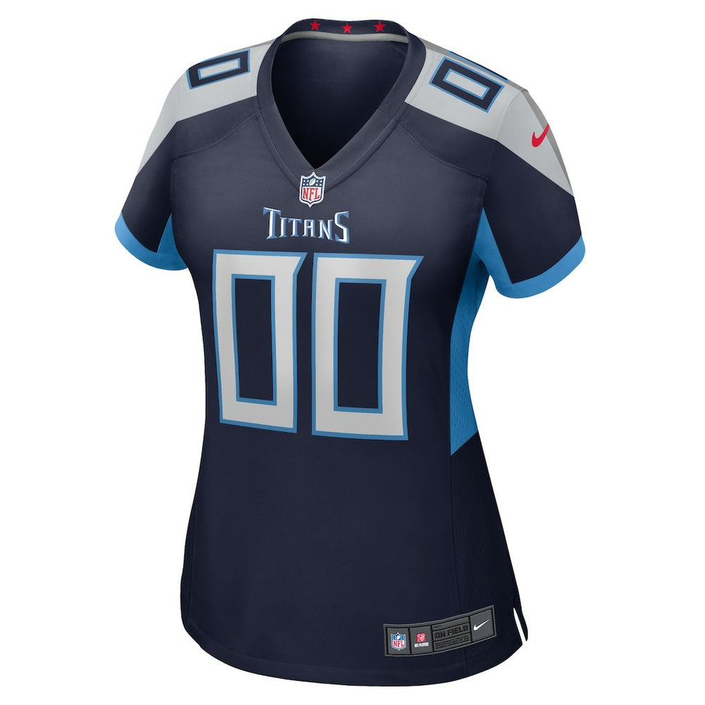 Nike Tennessee Titans Women's Custom Game Jersey Navy