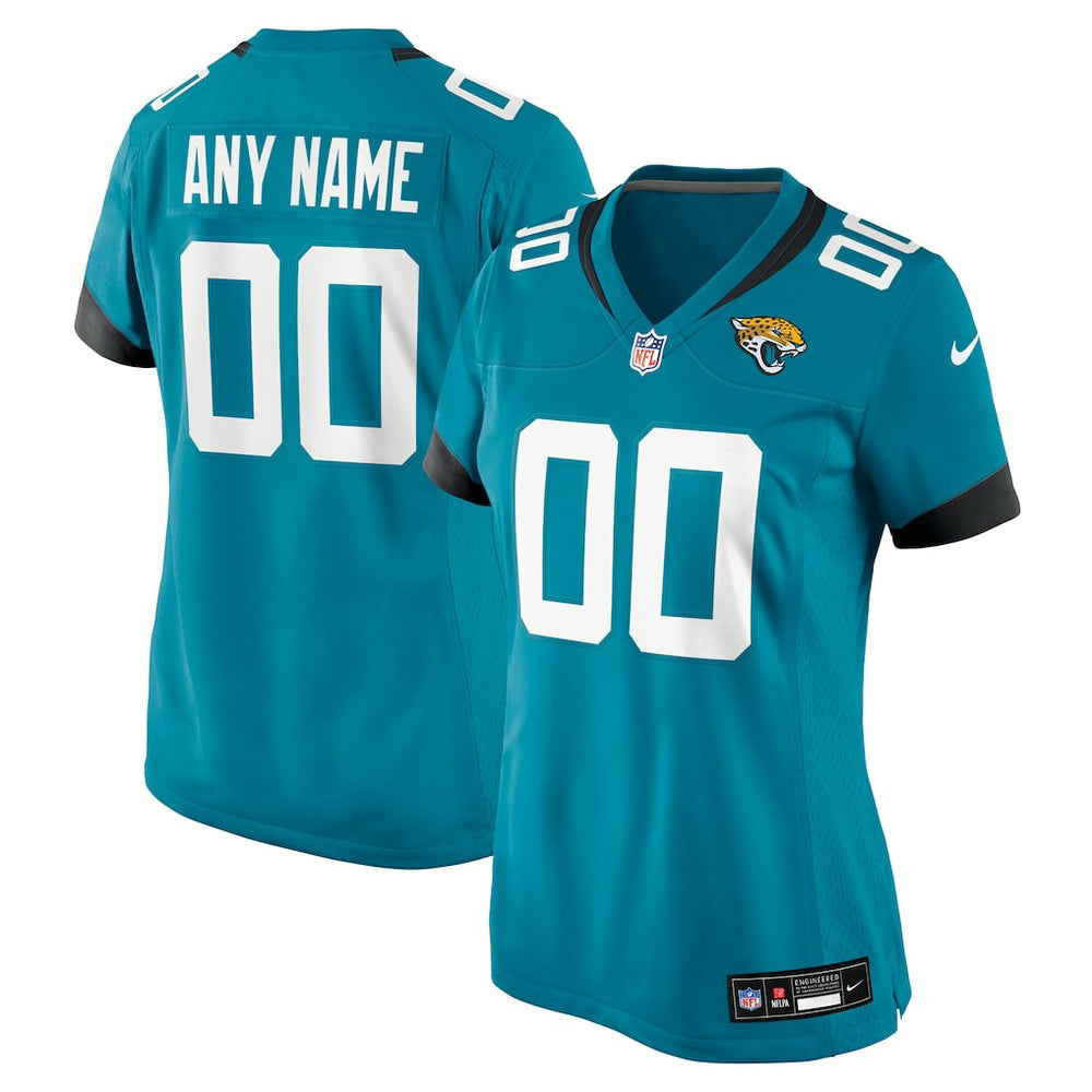 Nike Jacksonville Jaguars Women's Custom Team Jersey Teal