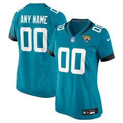 Nike Jacksonville Jaguars Women's Custom Team Jersey Teal