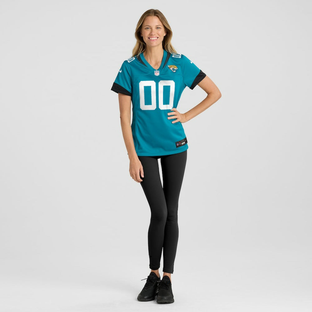 Nike Jacksonville Jaguars Women's Custom Team Jersey Teal