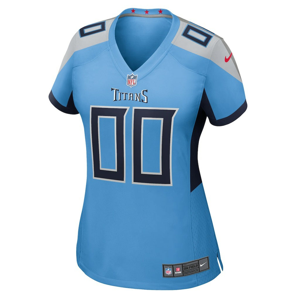 Nike Tennessee Titans Women's Alternate Custom Game Jersey Light Blue