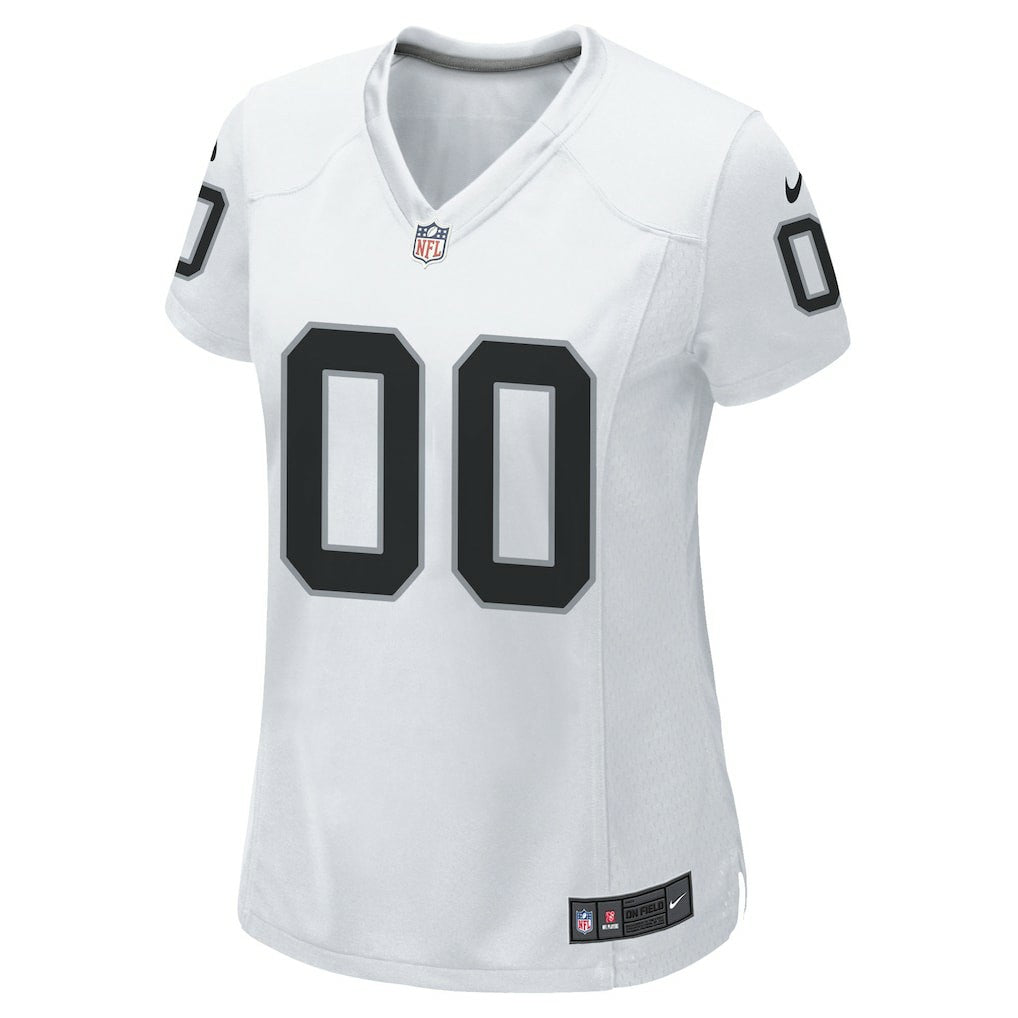 Nike Las Vegas Raiders Women's Custom Game Jersey White