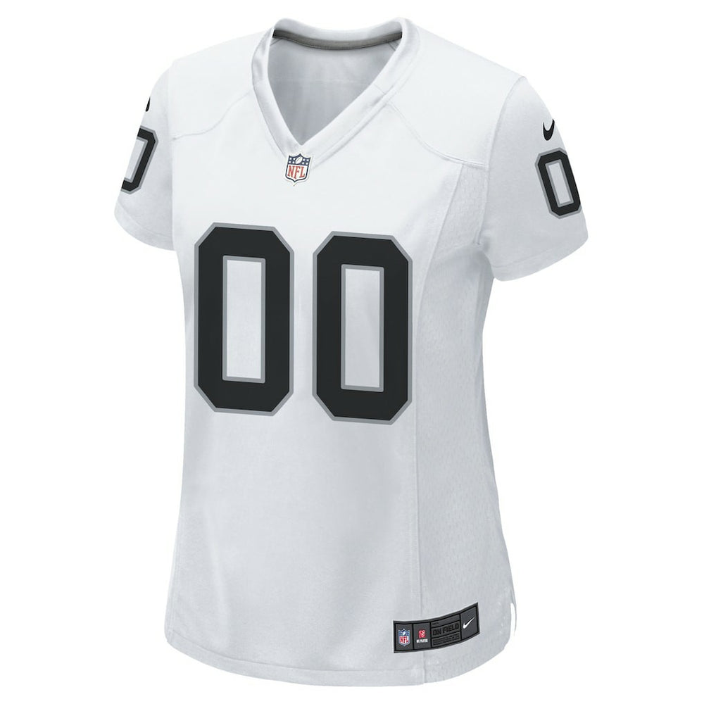 Nike Las Vegas Raiders Women's Custom Game Jersey White