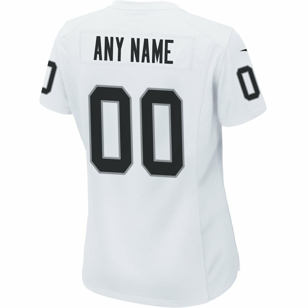 Nike Las Vegas Raiders Women's Custom Game Jersey White