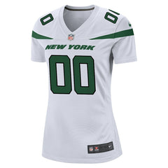 Nike New York Jets Women's Custom Game Jersey White
