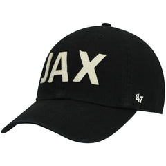 47 brand Jacksonville Jaguars '47 Women's Finley Clean Up Adjustable Hat Black