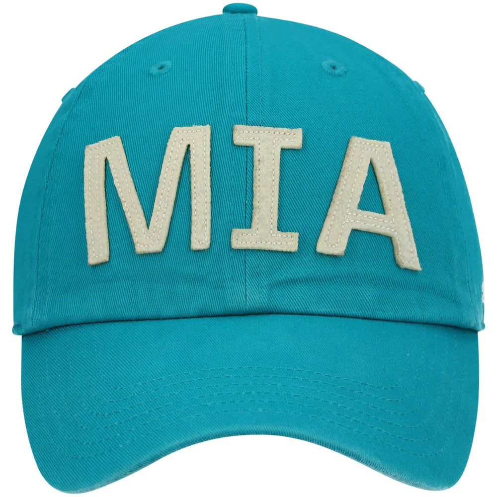 47 brand Miami Dolphins '47 Women's Finley Clean Up Adjustable Hat Aqua