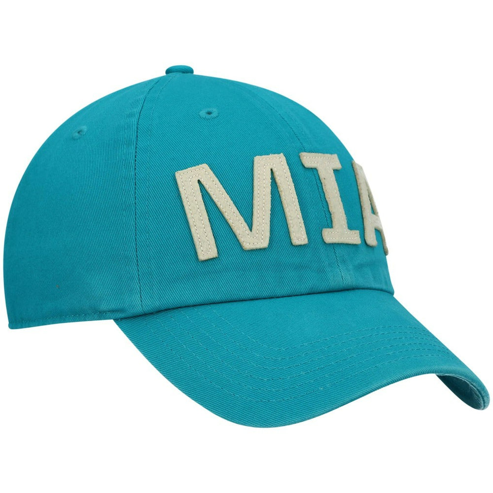 47 brand Miami Dolphins '47 Women's Finley Clean Up Adjustable Hat Aqua
