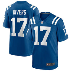 Nike Philip Rivers Indianapolis Colts Game Jersey Royal