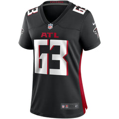 Nike Chris Lindstrom Atlanta Falcons Women's Game Jersey Black